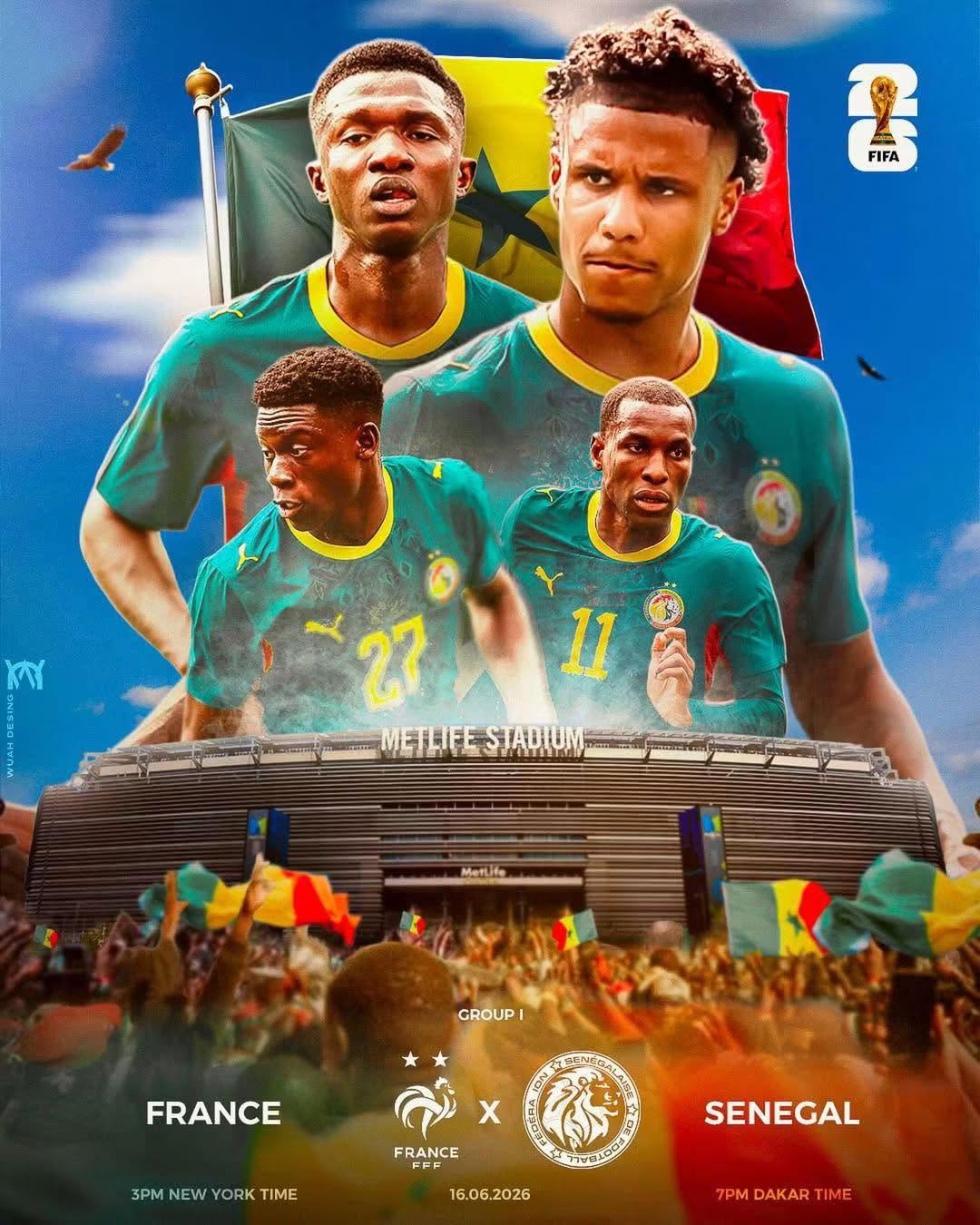 FANZONE CUP DU MONDE 2026 AU MONUMENT DE LA RENAISSANCE AFRICAINE